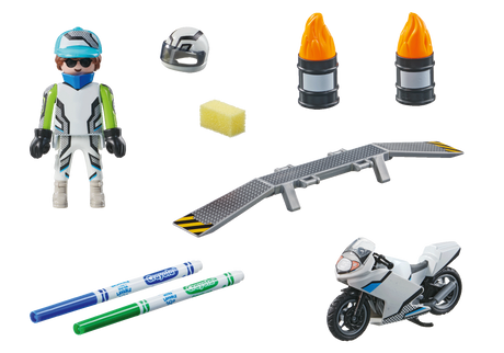 Playmobil: Color Motorbike