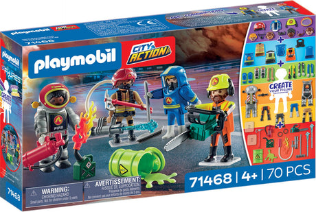 Playmobil: My Figures Fire Brigade
