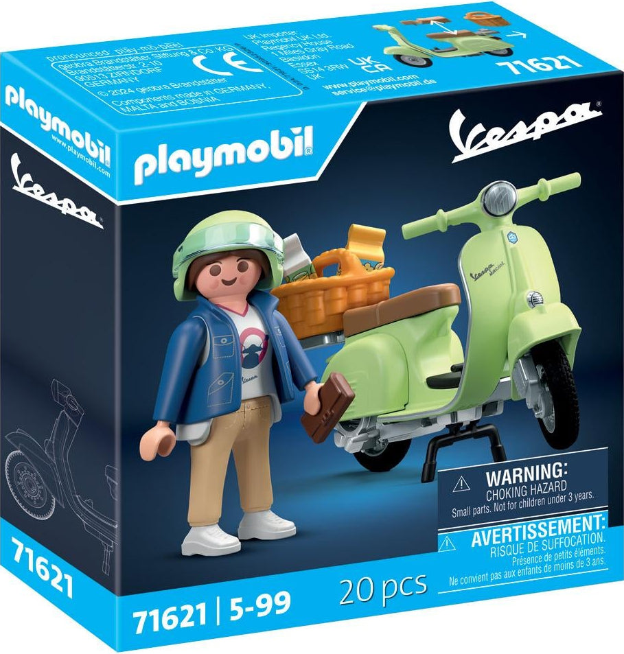 Playmobil: Green Vespa - Woman