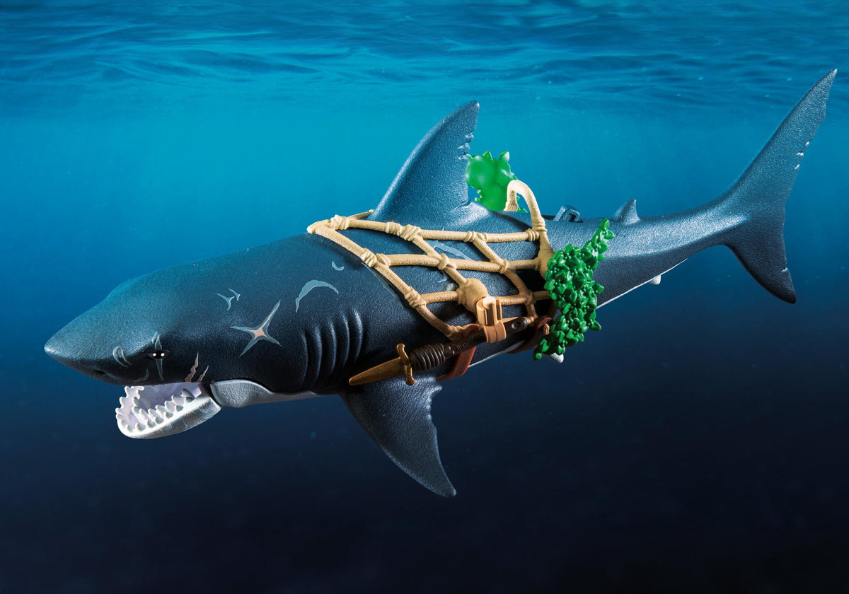 Playmobil: Giant Shark With Pirate