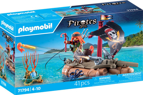 Playmobil: Pirate Raft With Treasure