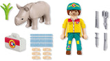 Playmobil: DuoPack Ranger With Rhino