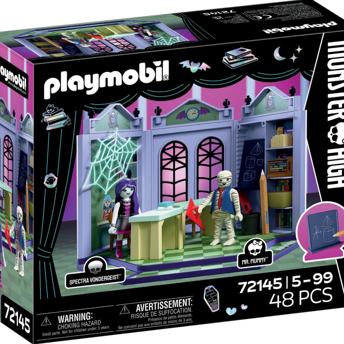 Playmobil: Monster High Classroom – Book Hero