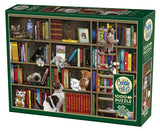 Cobble Hill Kitty Librarians Jigsaw Puzzle - 1000 Piece