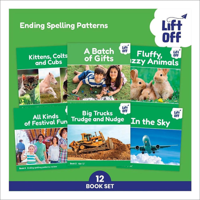 Phonic Books Lift Off Readers Ending Spelling Patterns