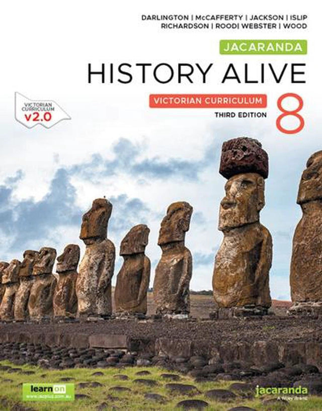 Jacaranda History Alive 8 Victorian Curriculum, 3e learnON and Print