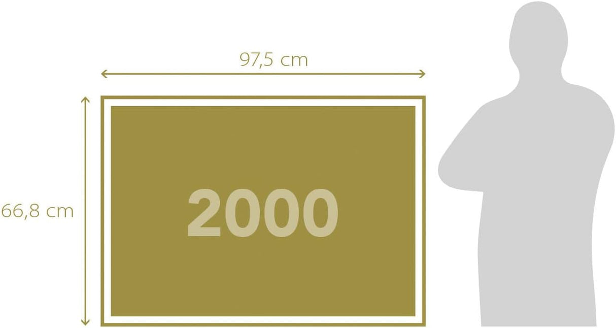 Clementoni Birth Of Venus Jigsaw Puzzle - 2000 Piece - Museum Collection - (32572)