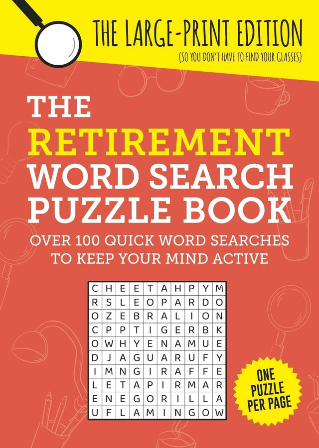 The Retirement Word Search Puzzle Book