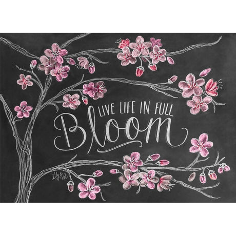 Chalk Talk  - 1000 Piece Jigsaw Puzzle - In Full Bloom