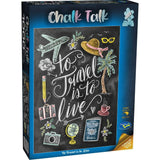 Chalk Talk  - 1000 Piece Puzzle - To Travel