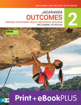 Jacaranda Outcomes 2 Personal Development, Health and Physical Education HSC course, 6e eBookPLUS & Print + studyON HSC PDHPE 2e (Book Code)