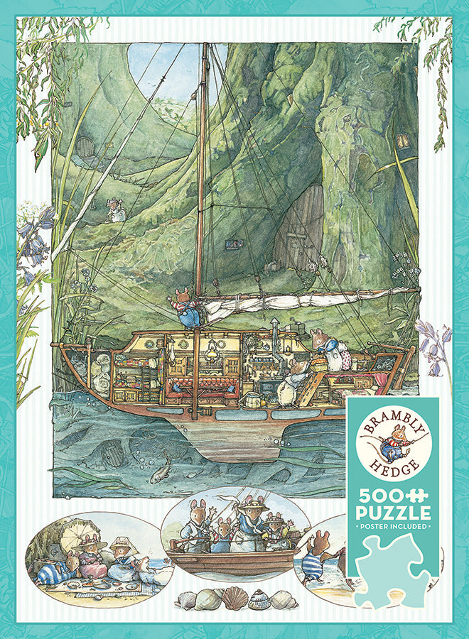 Cobble Hill Brambly Hedge All Aboard! - 500 Piece