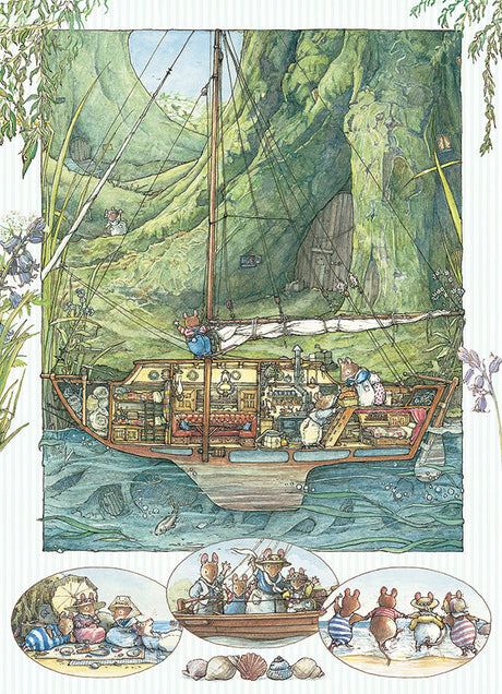 Cobble Hill Brambly Hedge All Aboard! - 500 Piece
