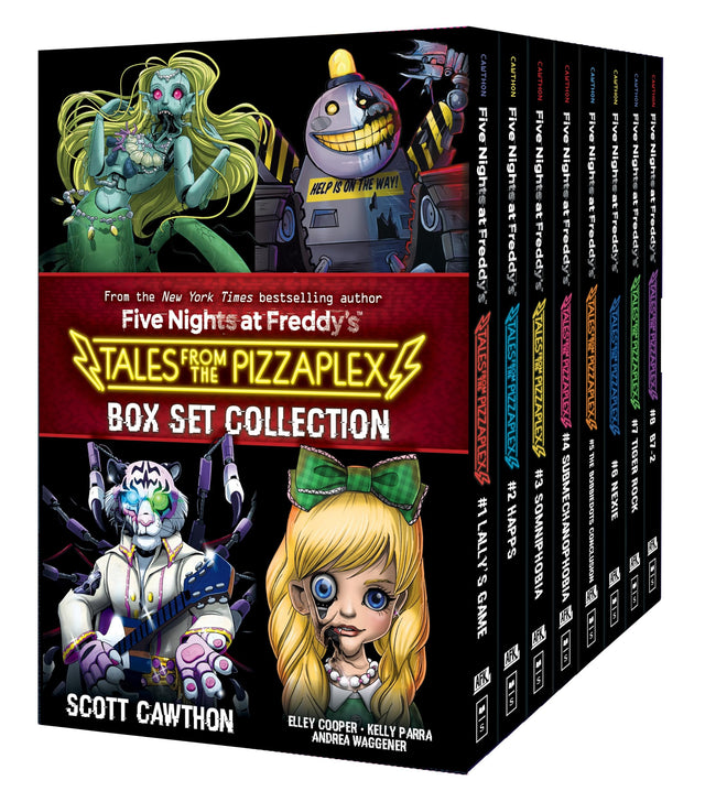 Tales from the Pizzaplex: 8-Book Box Set Collection (Five Nights at Freddy's)