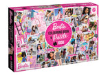 Barbie: Adult Colouring Book and Puzzle (Mattel: 1000 Pieces)