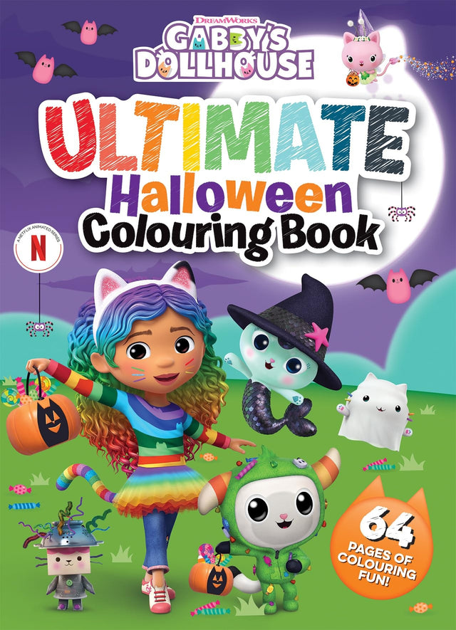 Gabby’s Dollhouse: Ultimate Halloween Colouring Book (DreamWorks)