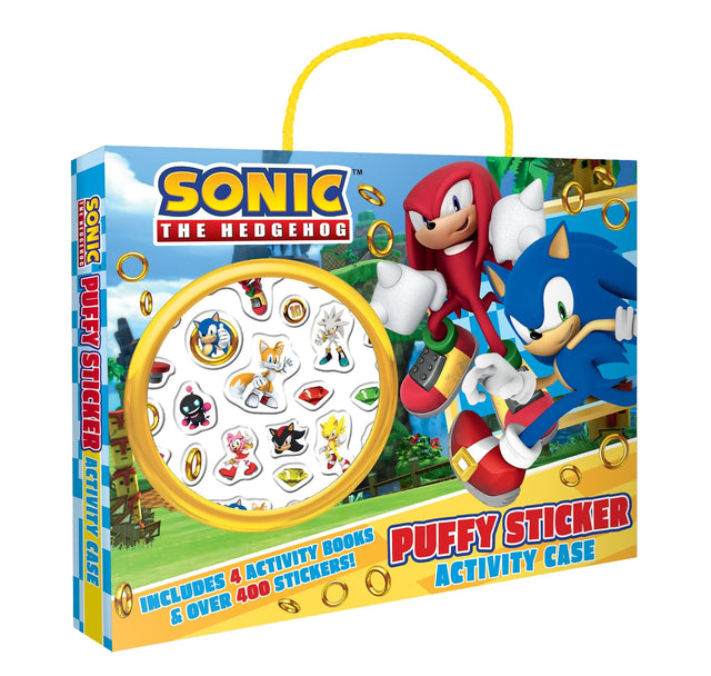 Sonic the Hedgehog: Puffy Sticker Activity Case (Sega)