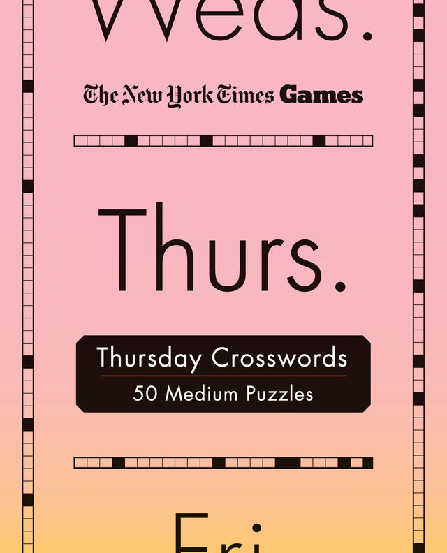 New York Times Games Thursday Crosswords