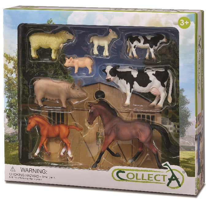 CollectA: 8pcs Farm Life Boxed Set