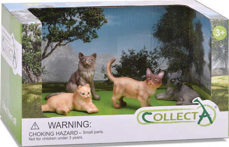CollectA: 4pcs Dog & Cat Open Boxed Set