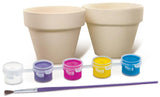 4M: KidzMaker Paint Your Own Terracotta Flower Pots