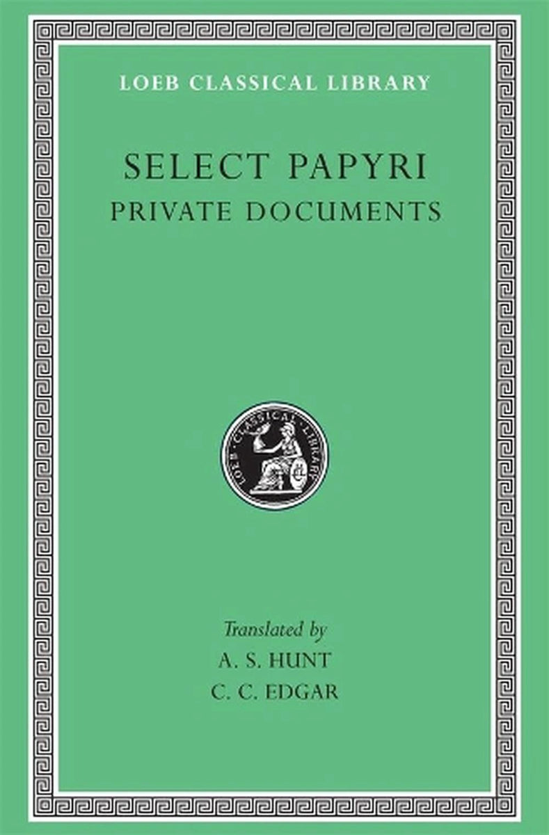 Select Papyri, Volume I – Book Hero