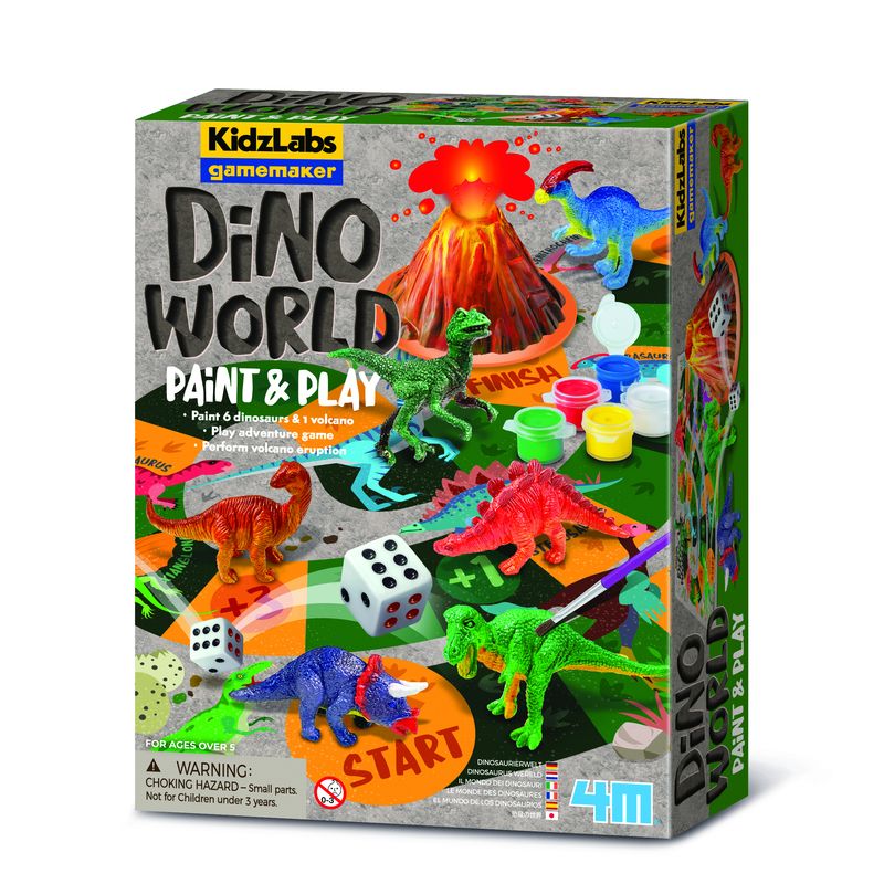 4M KidzLabs Dino World Paint & Play