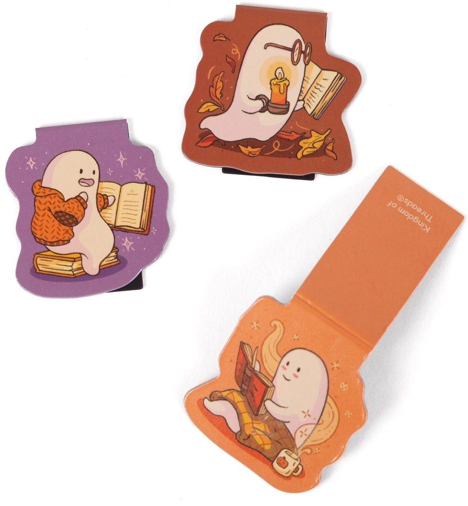 Reading Ghosties Magnetic Bookmark Set