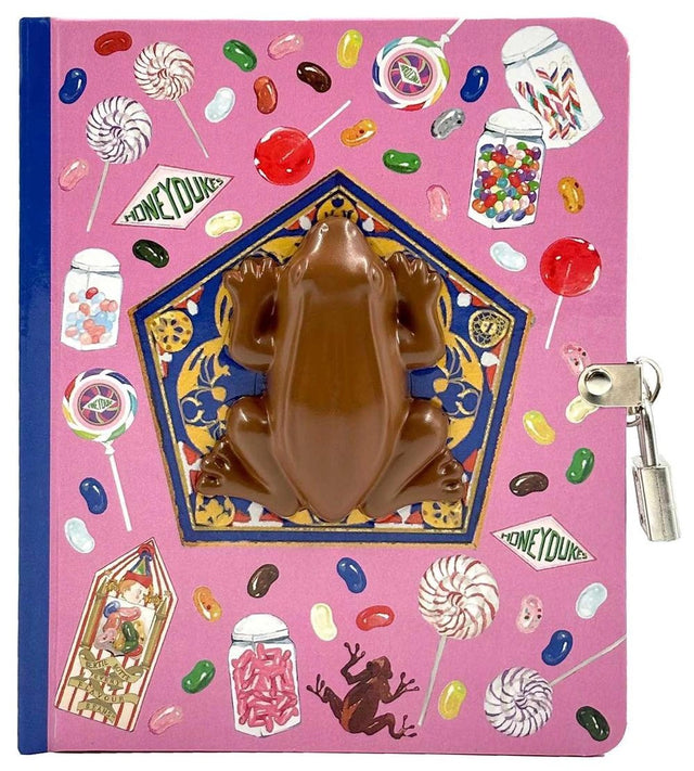 Harry Potter: Chocolate Frog Squishy Lock & Key Diary