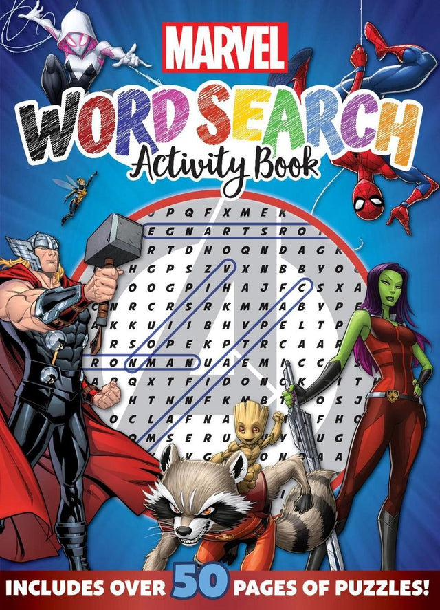 Marvel: Word Search Activity Book