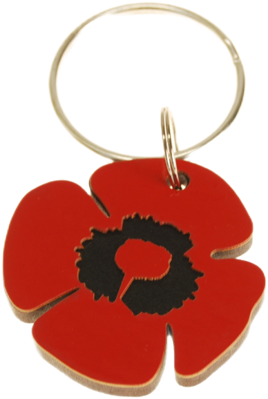 Ian Blackwell: Keeper Keyring - Poppy