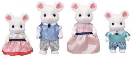Sylvanian Families: Marshmallow Mouse Family