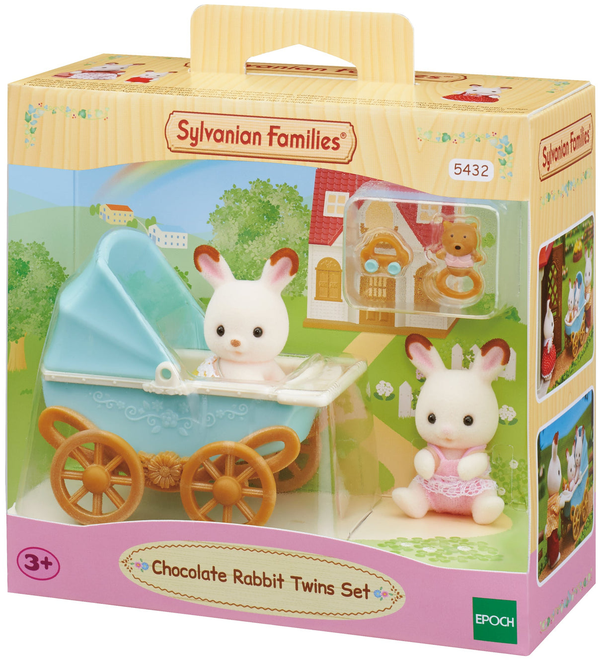 Sylvanian Families: Chocolate Rabbit Twins Set