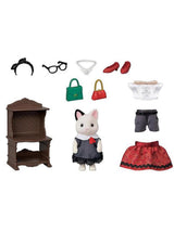 Sylvanian Families: Fashion Play Set Town Girl Series - Tuxedo Cat