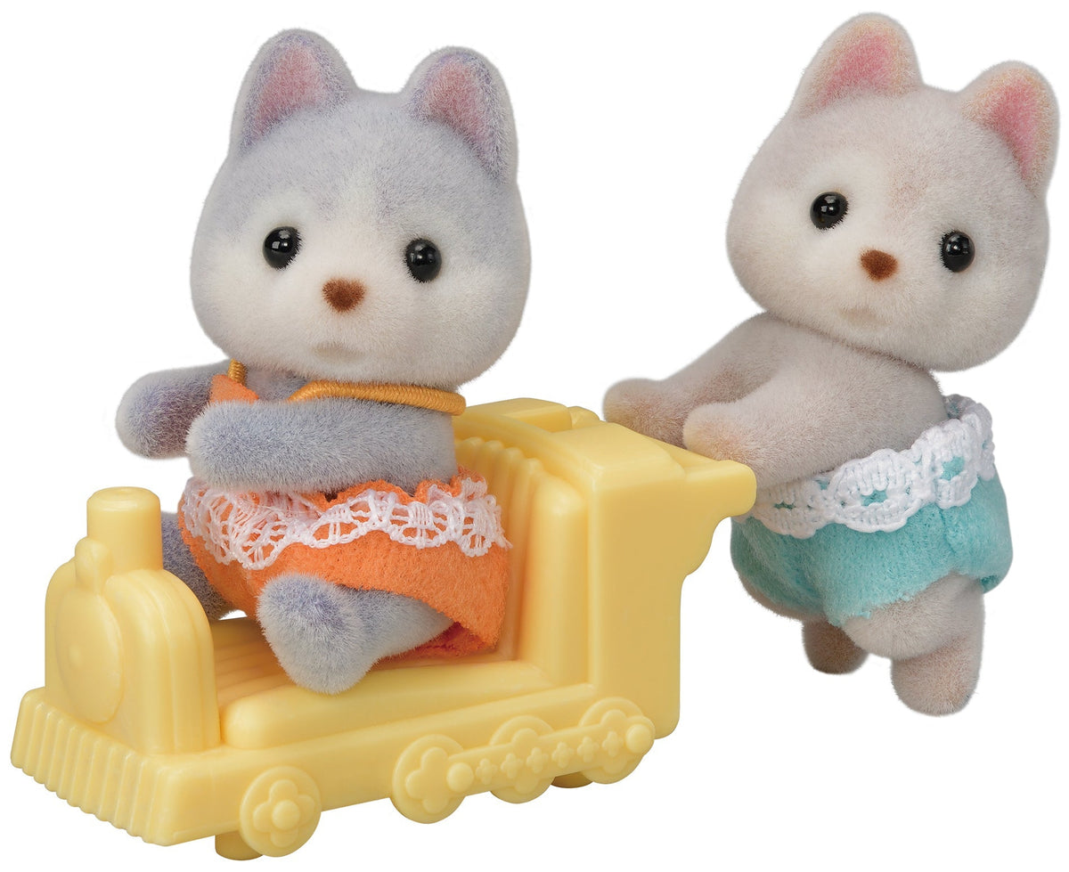 Sylvanian Families Husky Twins Playset
