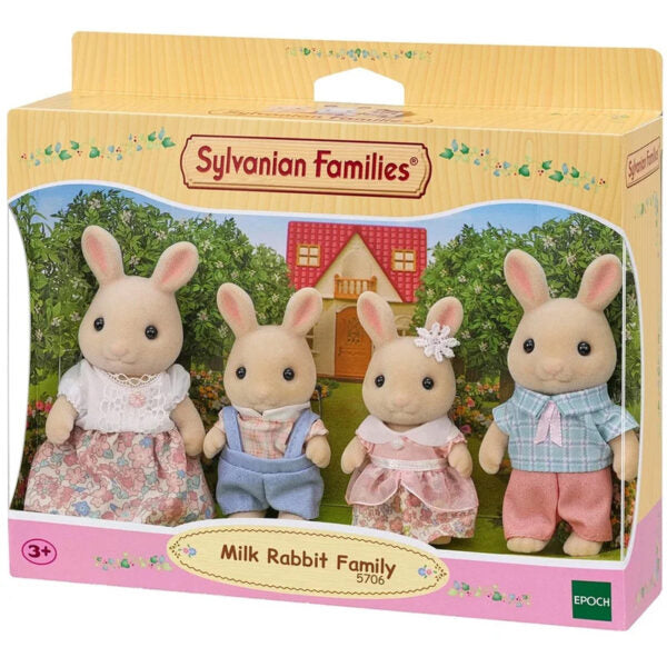 Sylvanian Families: Milk Rabbit Family