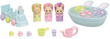 Sylvanian Families - Triplets Baby Bathtime Set