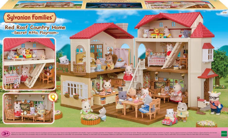 Sylvanian Families - Red Roof Country Home w/ Secret Attic