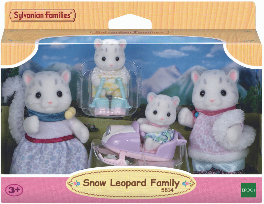 Sylvanian Families: Snow Leopard Family