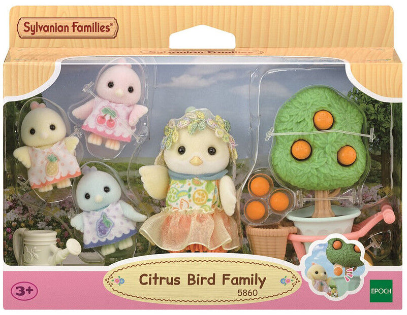 Sylvanian Families: Citrus Bird Family