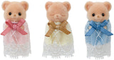 Sylvanian Families: Biscuit Bear Sleepy Triplets