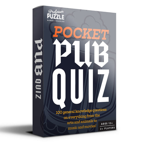Professor Puzzle: Pocket Pub Quiz
