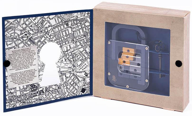 Professor Puzzle: The Case of the Sherlock's Lock Brain Teaser