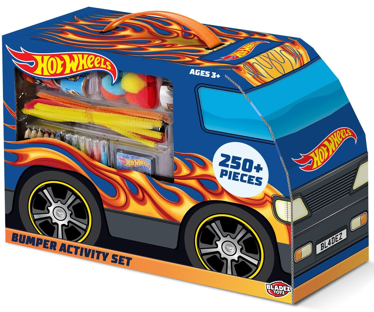 Hot Wheels: Bumper Activity Set 250 pieces