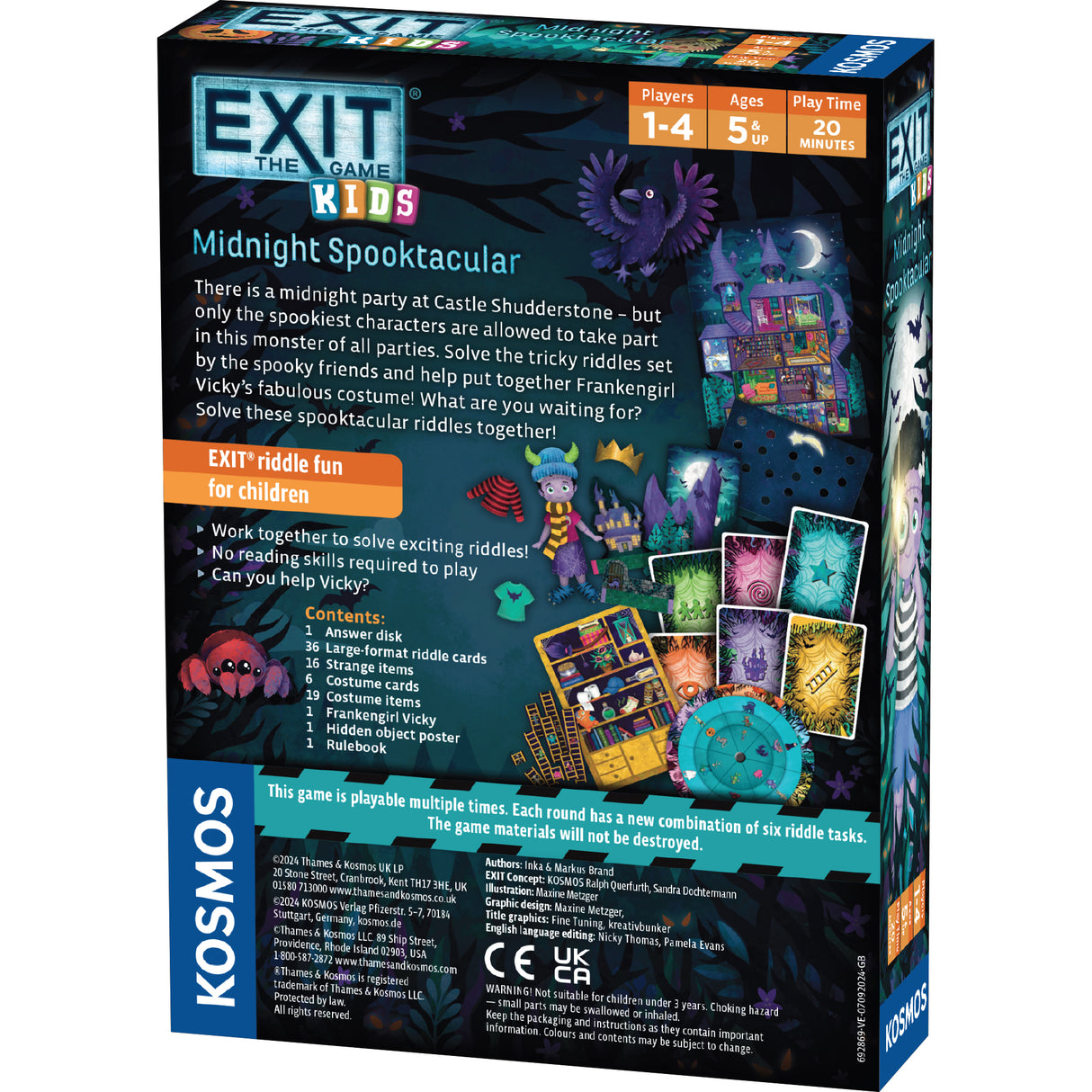 Exit the Game for Kids - Midnight Spooktacular