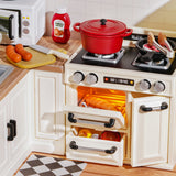 Rolife: Happy Meals Kitchen - Super Creator Plastic DIY Miniature Puzzle
