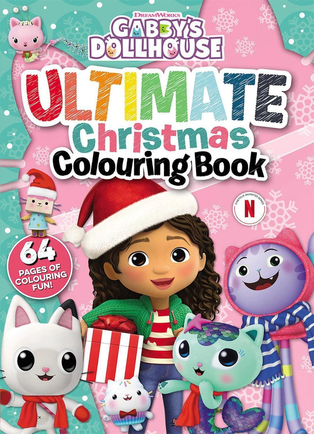 Gabby’s Dollhouse: Ultimate Christmas Colouring Book (DreamWorks)