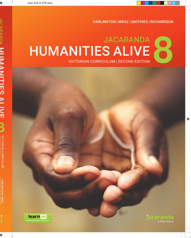 Jacaranda Humanities Alive 8 Victorian Curriculum, 2e learnON & Print
