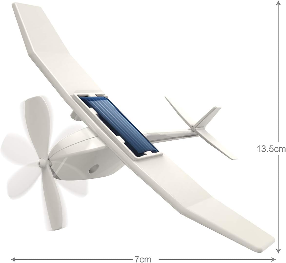 4M Green Science Solar Plane Mobile