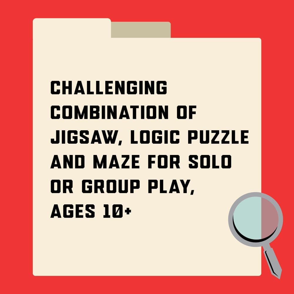 Murdle in the Mystery Mansion 500-Piece Jigsaw Puzzle